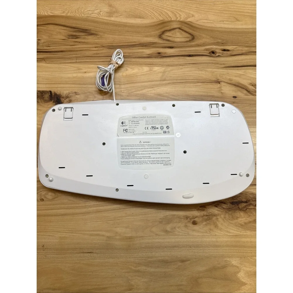 Ergonomic Design Logitech Office Comfort PS/2 Keyboard (Y-SY50) (SK-6300)